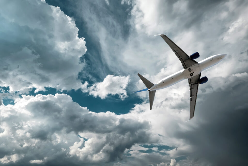 airplane representing aerospace certifications